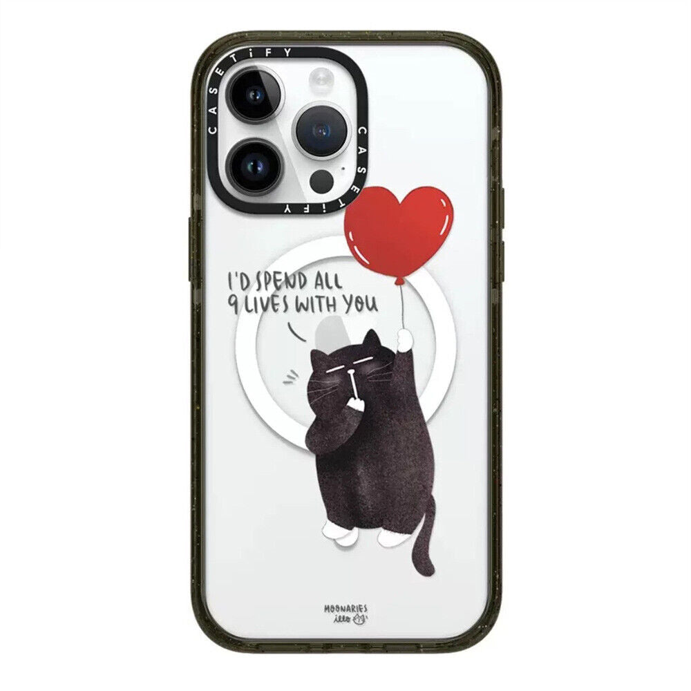 Charming Cat & Coffee iPhone 16 Case Collection