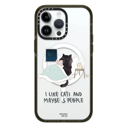 Charming Cat & Coffee iPhone 16 Case Collection