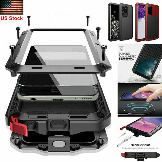 Aluminum Heavy Duty Case for Samsung S20+  Ultra - carolay.co