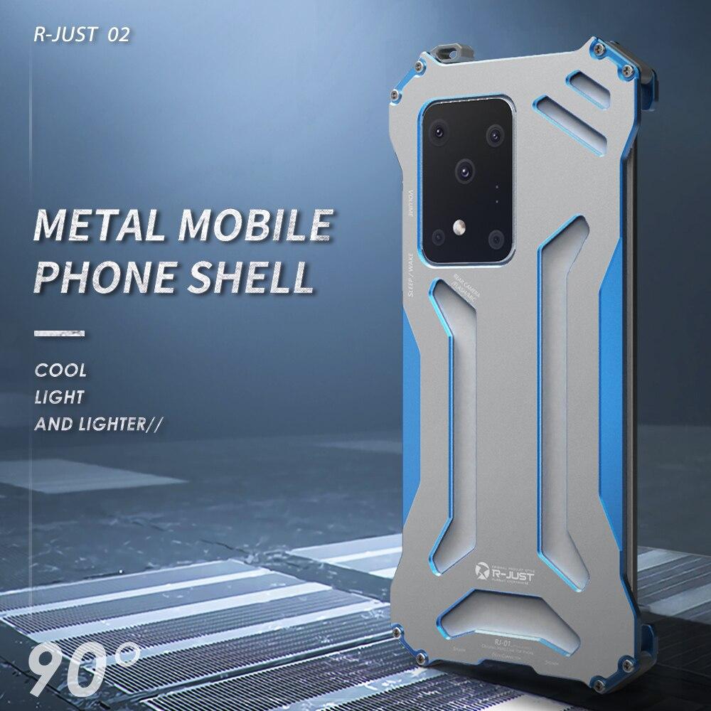 Armor Aluminum Metal Case Protective Outdoor Cover for Samsung S20 - carolay.co