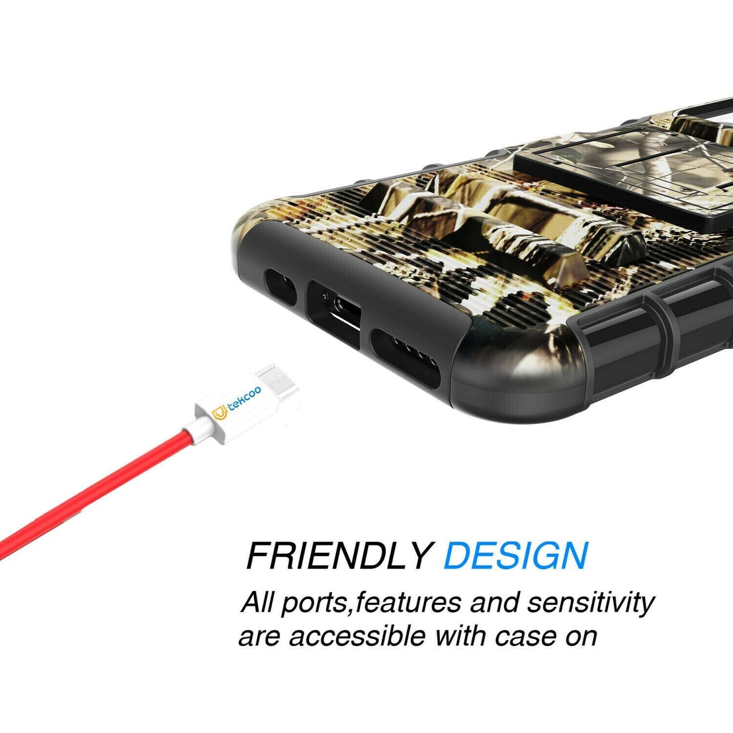 Armor Case with Kickstand Belt Clip Cover for iPhone 12 - carolay.co
