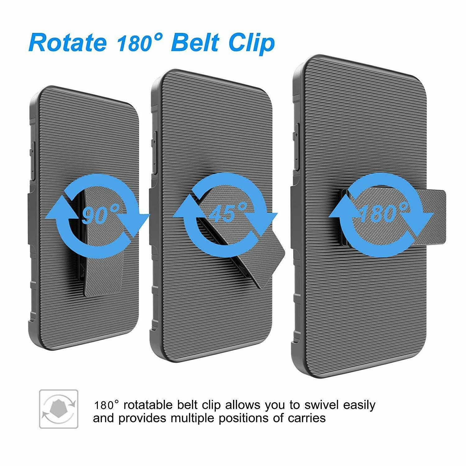 Armor Case with Kickstand Belt Clip Cover for iPhone 12 - carolay.co