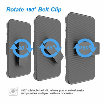 Armor Case with Kickstand Belt Clip Cover for iPhone 12 - carolay.co