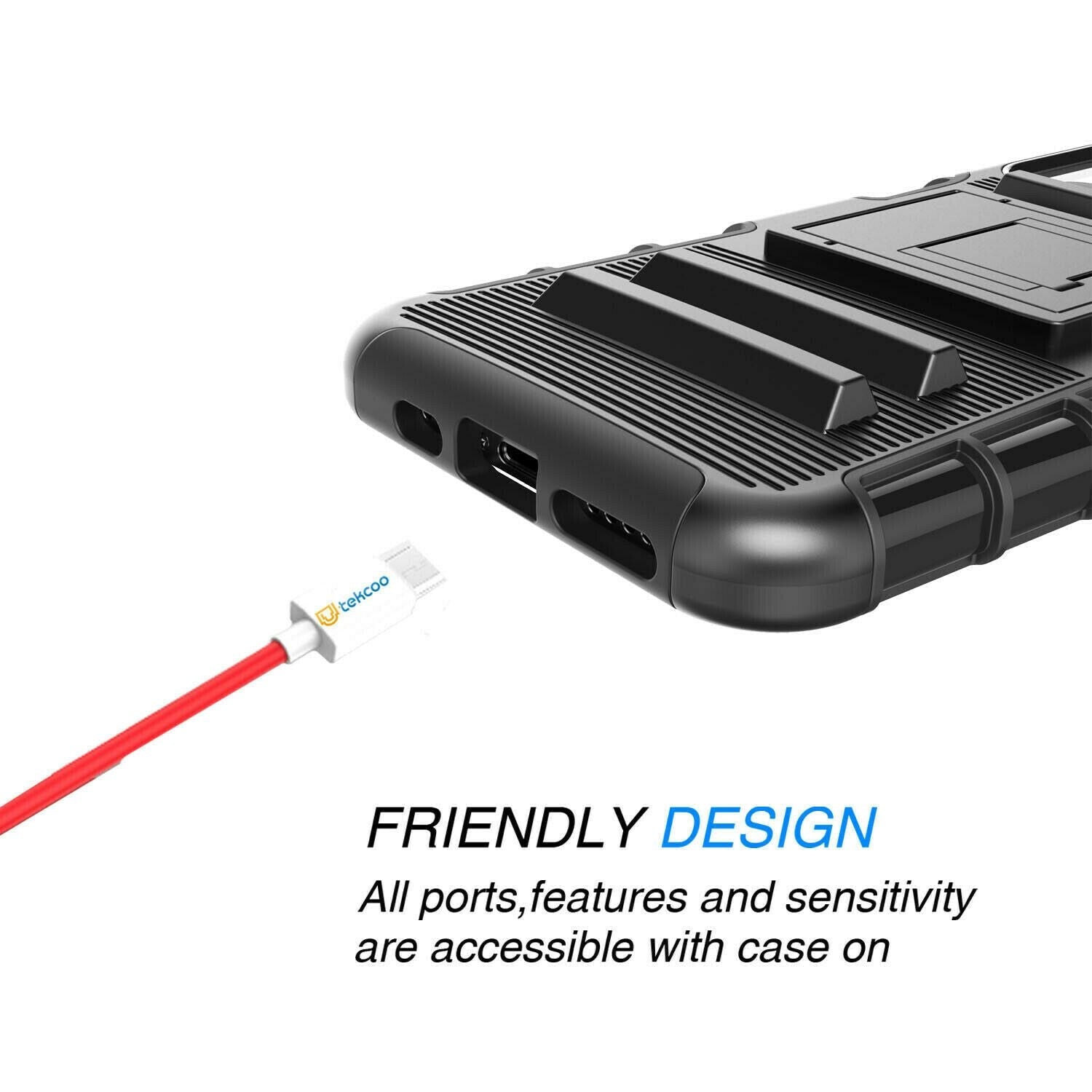 Armor Case with Kickstand Belt Clip Cover for iPhone 12 - carolay.co