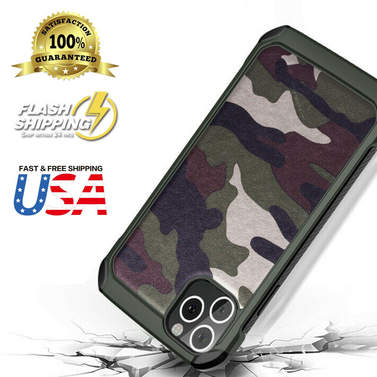 Armor Hybrid Rugged Camouflage Case For iPhone - carolay.co