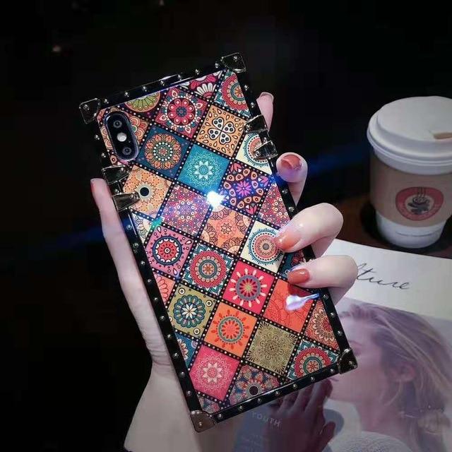Bohemian Ethnic Style Frame phone Case - carolay.co