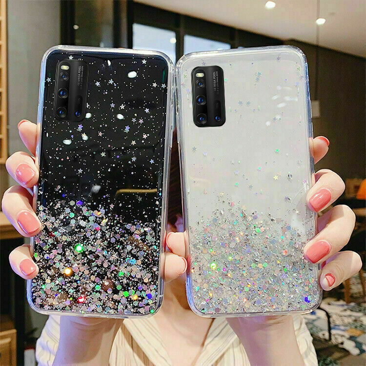 Bracket Glitter Bling Heart Phone Case for Samsung Galaxy - carolay.co