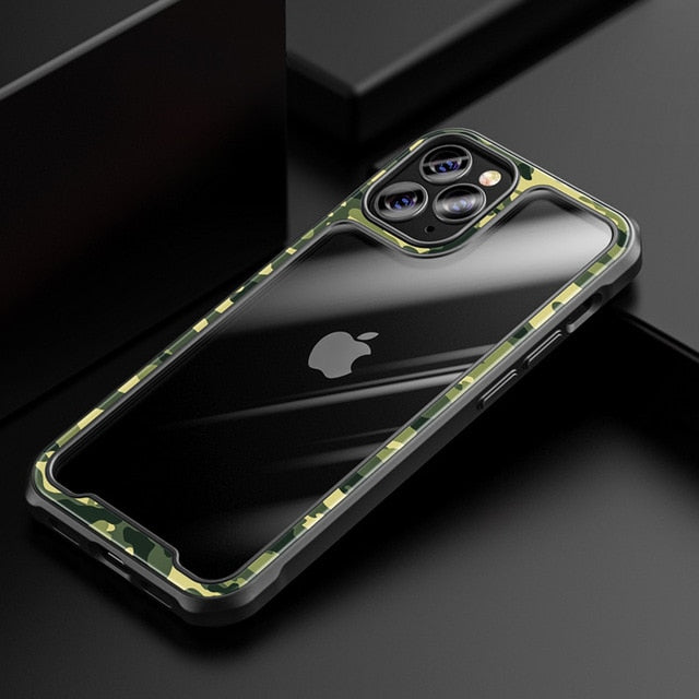 Camouflage Case Support Wireless Charging for iPhone 12 - carolay.co