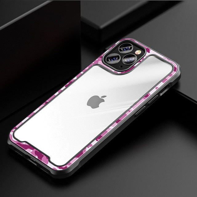 Camouflage Case Support Wireless Charging for iPhone 12 - carolay.co
