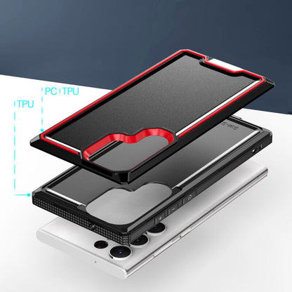 Carbon Fiber Dual-Layer Shockproof Case for Samsung Galaxy S23 Series - carolay.co