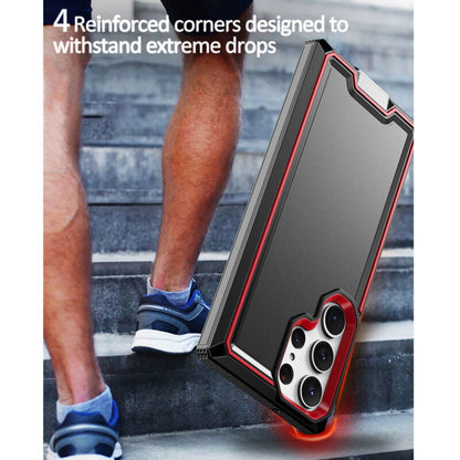 Carbon Fiber Dual-Layer Shockproof Case for Samsung Galaxy S23 Series - carolay.co