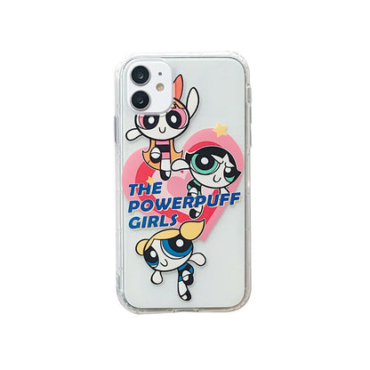 Cartoon Powerpuff Girls Soft Case For iPhone - carolay.co