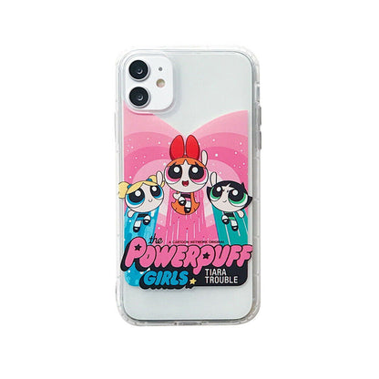 Cartoon Powerpuff Girls Soft Case For iPhone - carolay.co