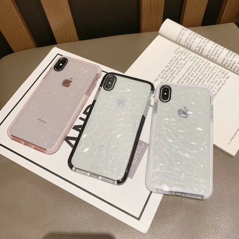 Case Clear Diamond Cute Shockproof for iPhone 11 12 - carolay.co