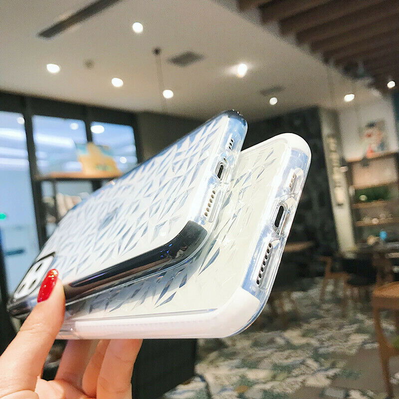 Case Clear Diamond Cute Shockproof for iPhone 11 12 - carolay.co