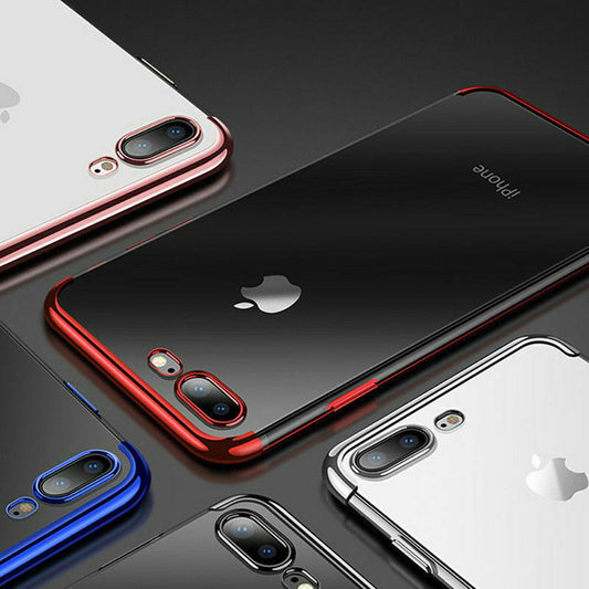 Case Clear Transparent Bumper Shockproof Protective Cover For iPhone - carolay.co