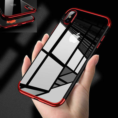 Case Clear Transparent Bumper Shockproof Protective Cover For iPhone - carolay.co