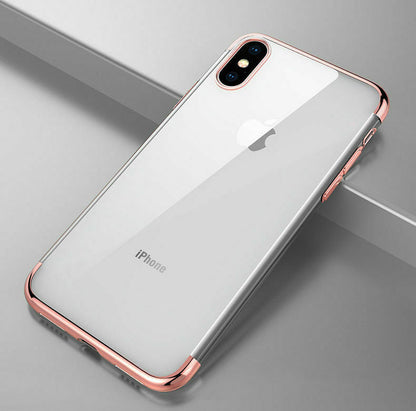 Case Clear Transparent Bumper Shockproof Protective Cover For iPhone - carolay.co