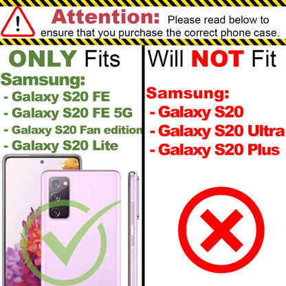 Case Full Body Clear for Samsung Galaxy S20 FE 5G Lite - carolay.co