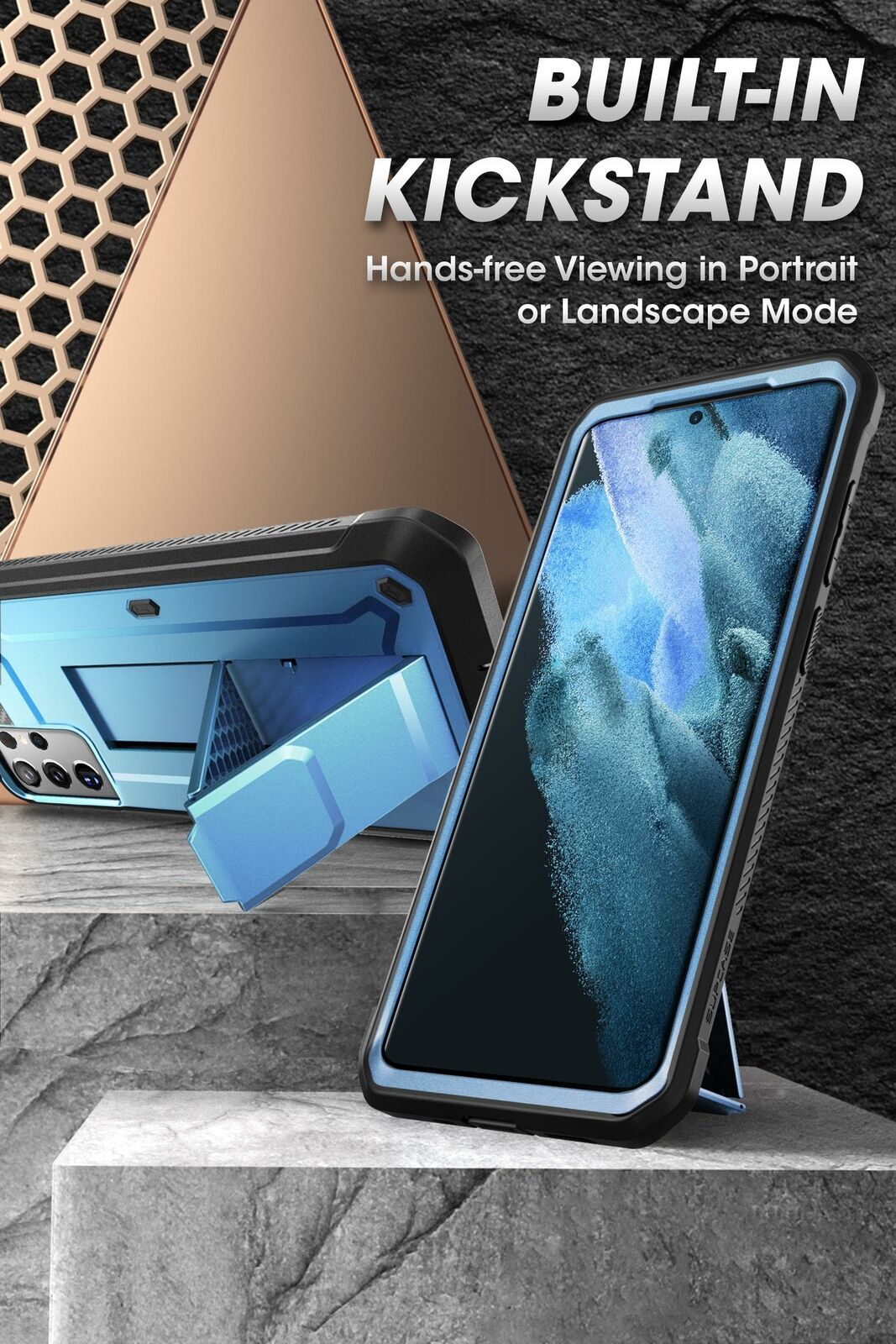 Case Kickstand Shell for Samsung Galaxy S21 Ultra - carolay.co