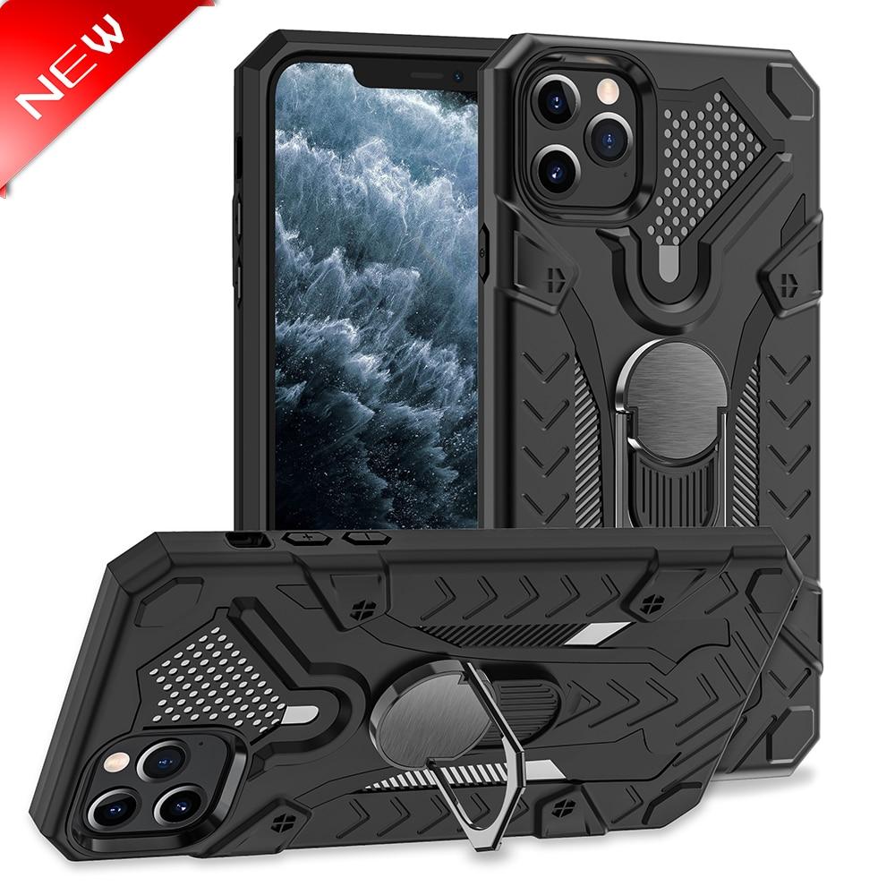 Case Luxury Armor Shockproof Ring Holder Case For iPhone - carolay.co