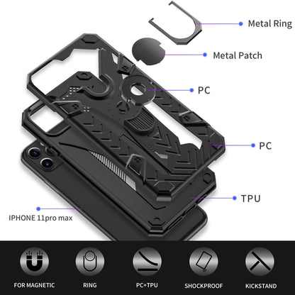 Case Luxury Armor Shockproof Ring Holder Case For iPhone - carolay.co