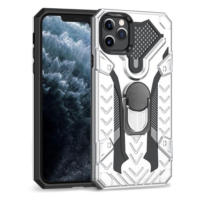 Case Luxury Armor Shockproof Ring Holder Case For iPhone - carolay.co