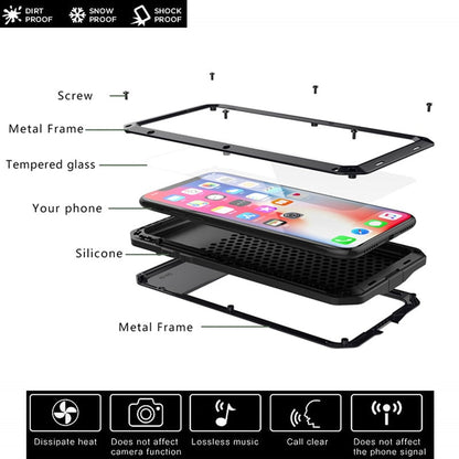 Case Shockproof Doom Armor Metal Aluminum for iPhone 12 - carolay.co