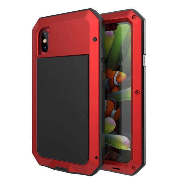 Case Shockproof Doom Armor Metal Aluminum for iPhone 12 - carolay.co