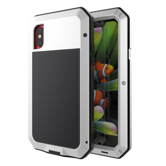 Case Shockproof Doom Armor Metal Aluminum for iPhone 12 - carolay.co