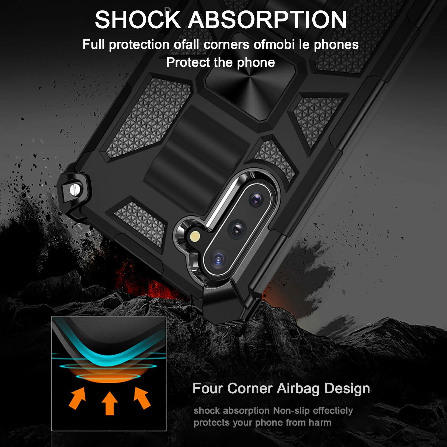 Case Shockproof Hybrid Stand for Samsung Galaxy S20 FE - carolay.co