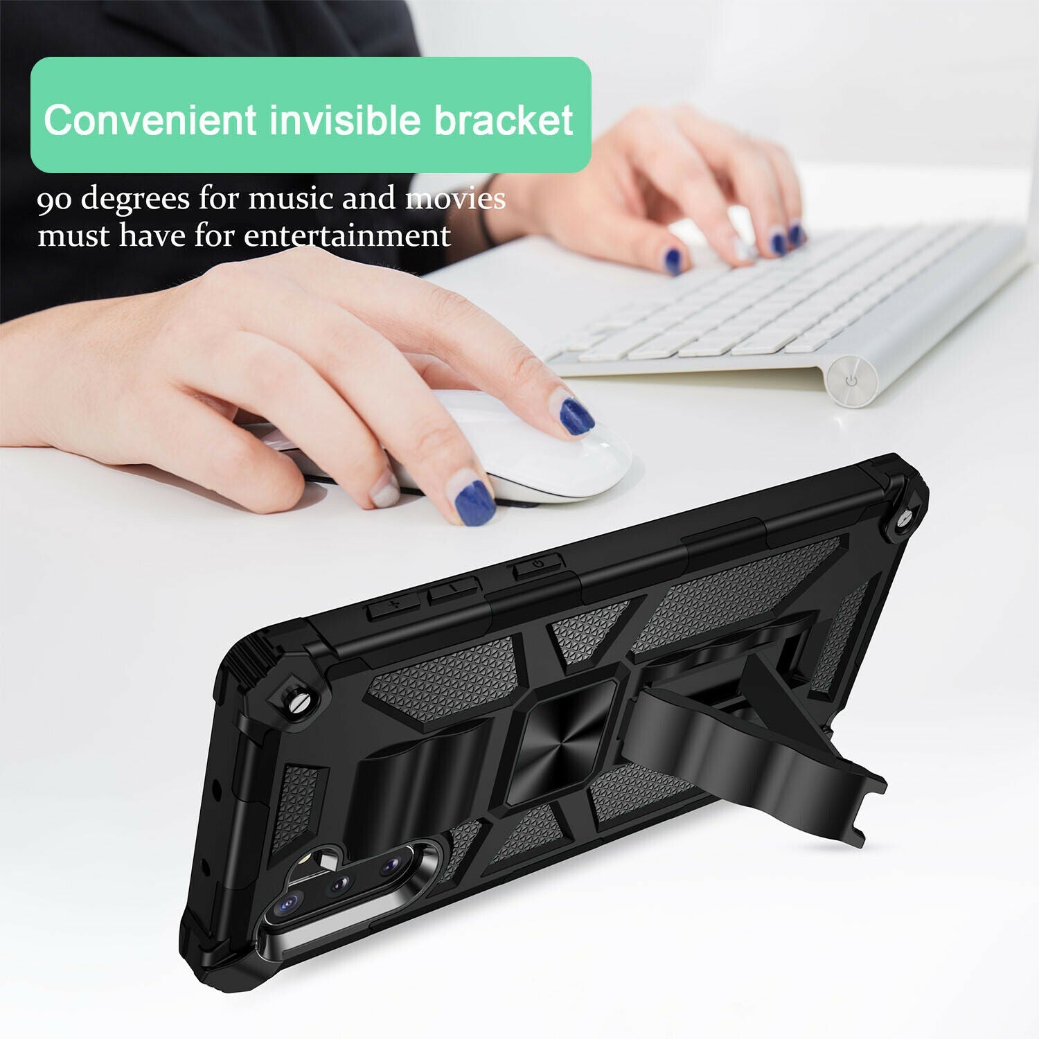 Case Shockproof Hybrid Stand for Samsung Galaxy S20 FE - carolay.co