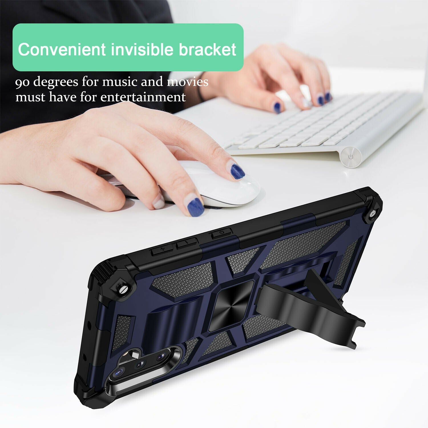 Case Shockproof Hybrid Stand for Samsung Galaxy S20 FE - carolay.co