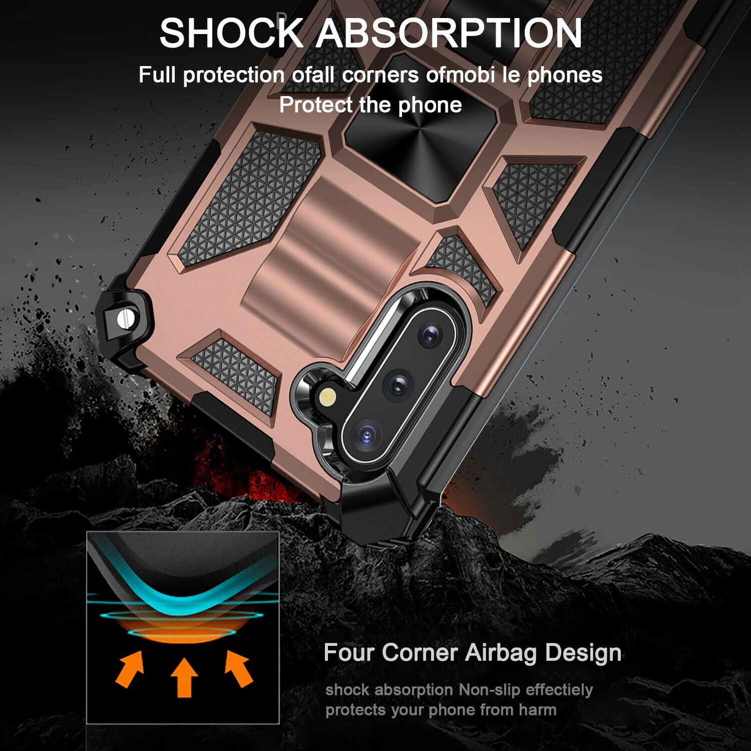Case Shockproof Hybrid Stand for Samsung Galaxy S20 FE - carolay.co