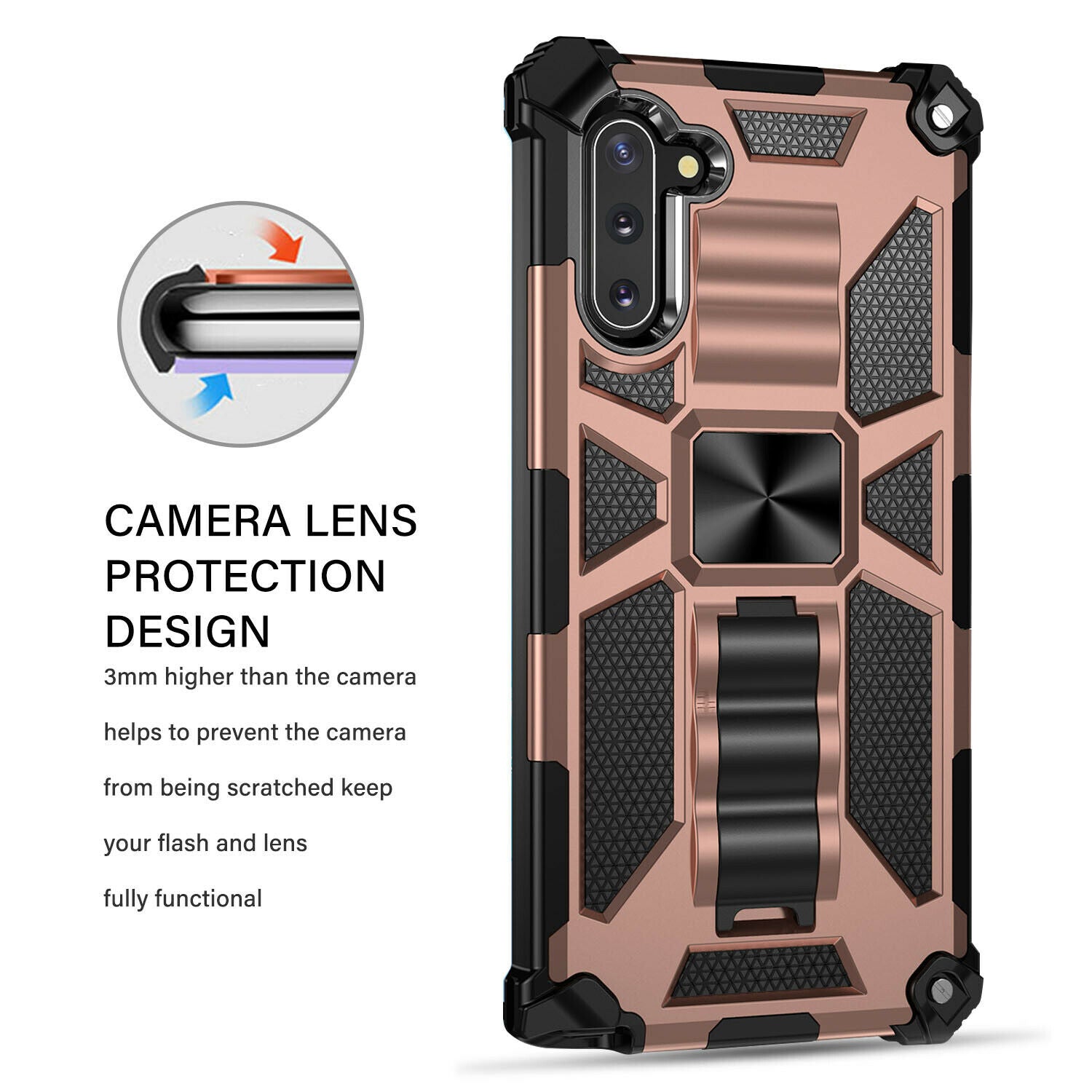 Case Shockproof Hybrid Stand for Samsung Galaxy S20 FE - carolay.co