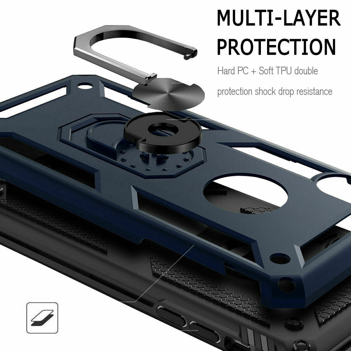 Case Shockproof Rubber Hard For iPhone - carolay.co