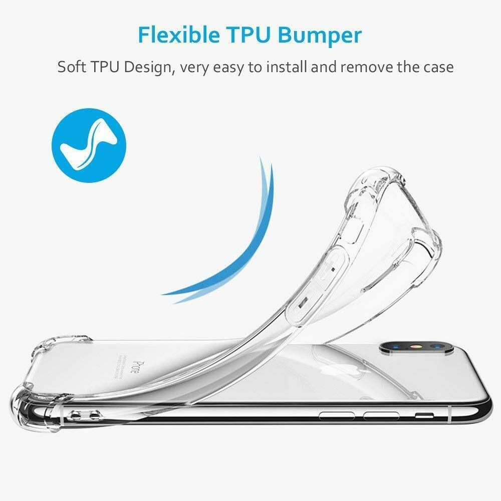 Case Silicone Gel Shockproof Protective Clear Cover For iPhone - carolay.co