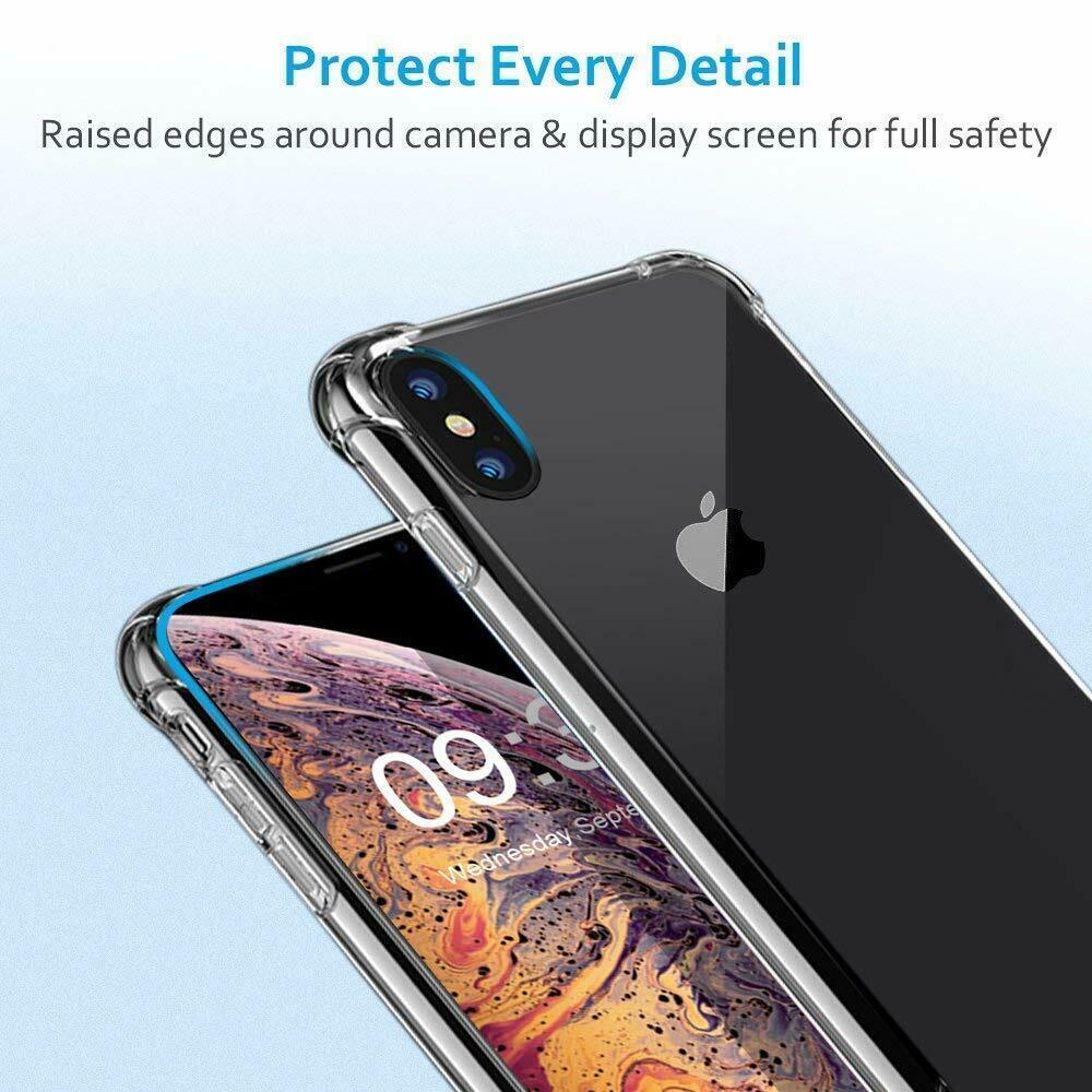 Case Silicone Gel Shockproof Protective Clear Cover For iPhone - carolay.co
