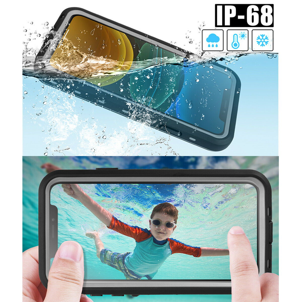 Case Waterproof Shockproof Underwater Full For iPhone 11 Pro Max - carolay.co