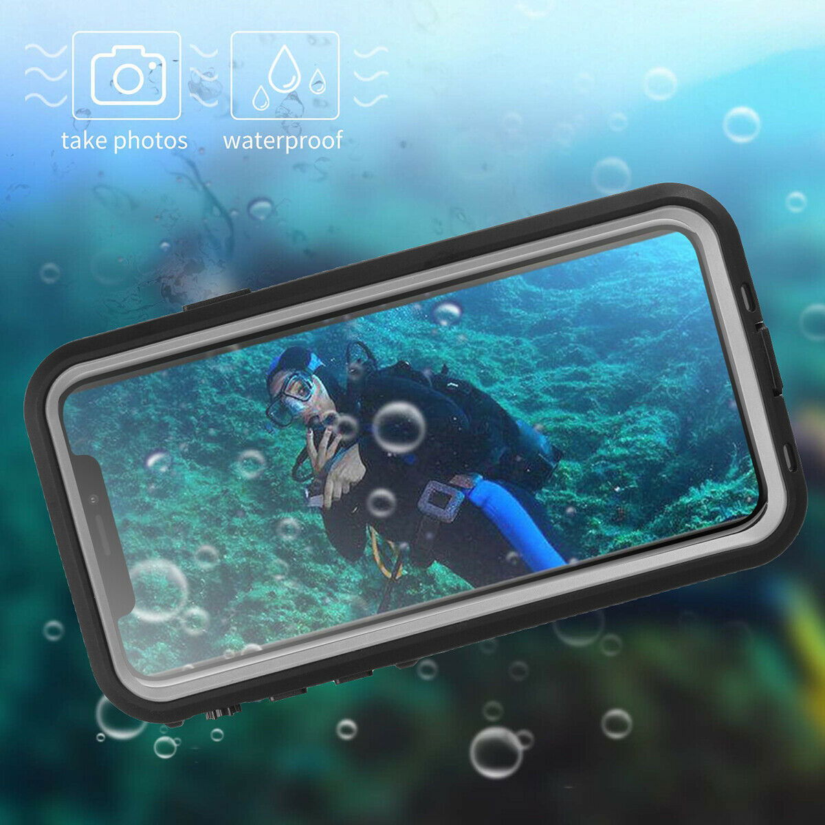 Case Waterproof Shockproof Underwater Full For iPhone 11 Pro Max - carolay.co