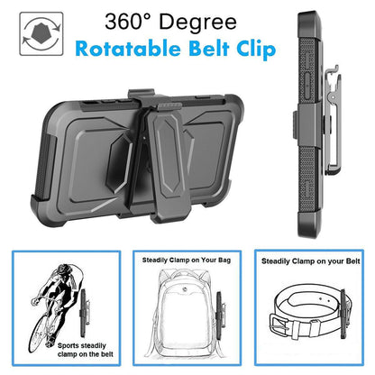 Case with Belt Clip Holster Stand for iPhone 12 Pro Max - carolay.co