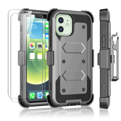 Case with Belt Clip Holster Stand for iPhone 12 Pro Max - carolay.co
