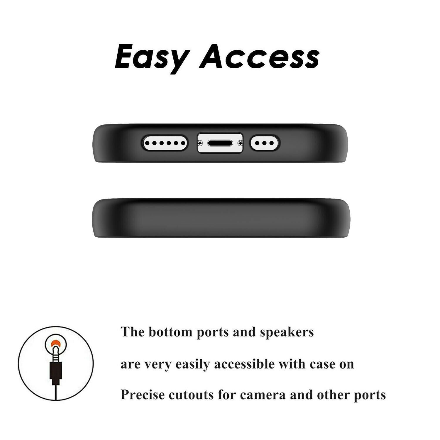 Clear Case Cover with Screen Protector For iPhone - carolay.co