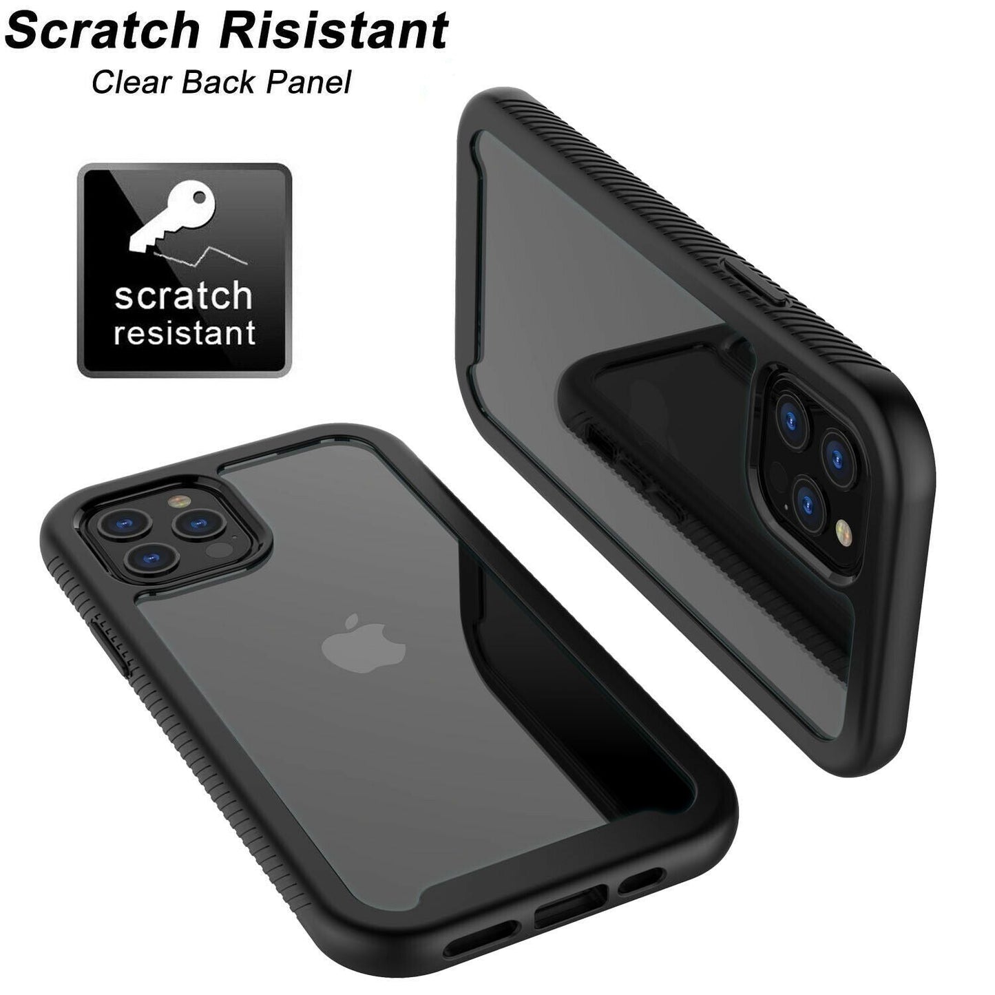 Clear Case Cover with Screen Protector For iPhone - carolay.co