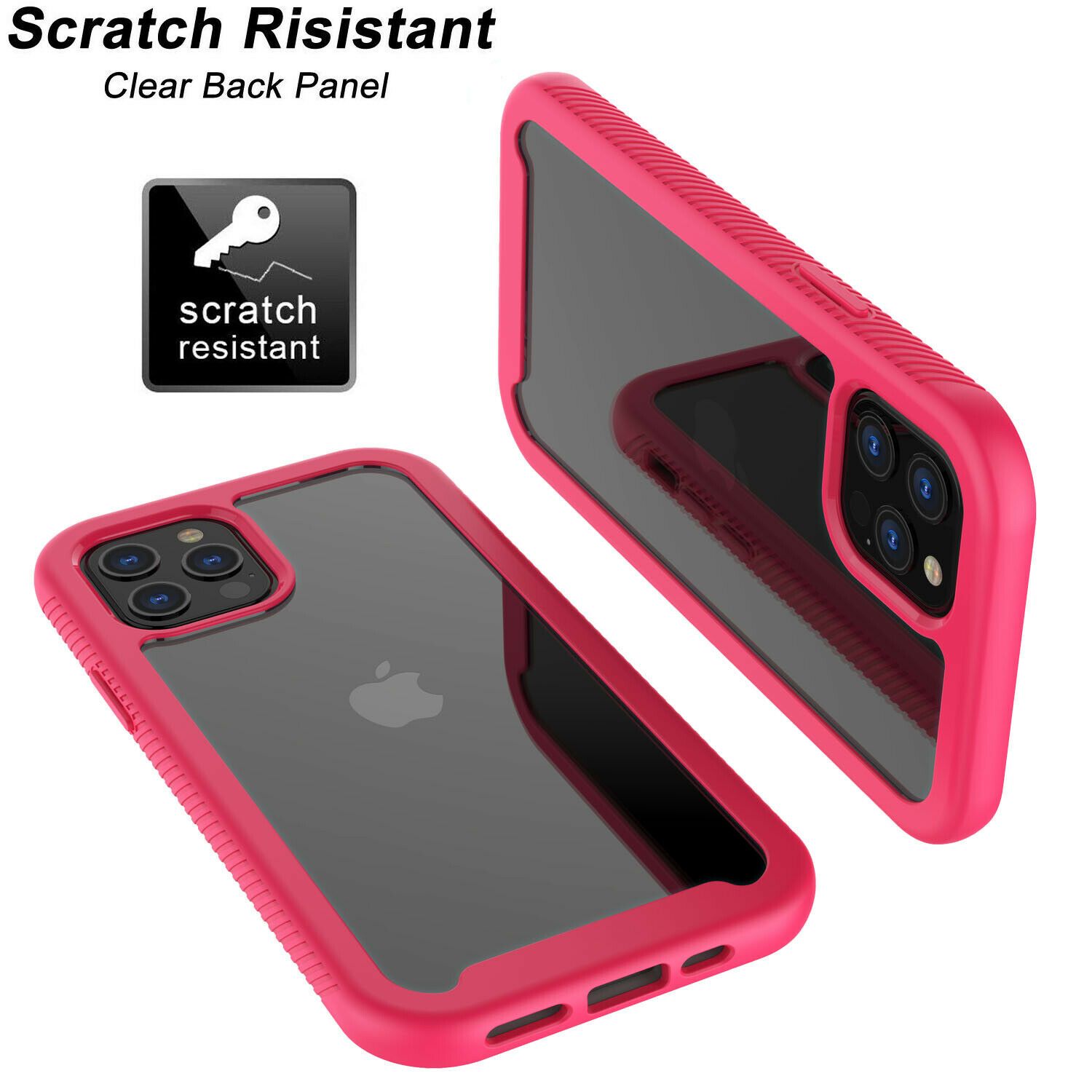 Clear Case Cover with Screen Protector For iPhone - carolay.co