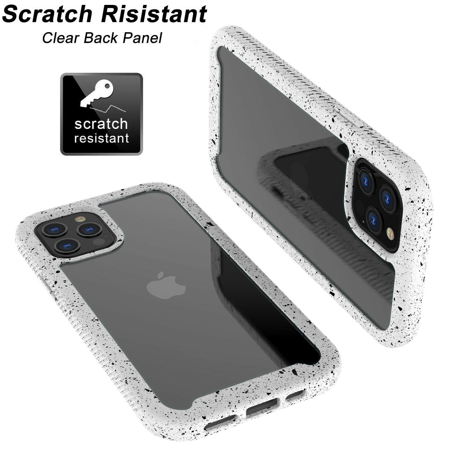Clear Case Cover with Screen Protector For iPhone - carolay.co