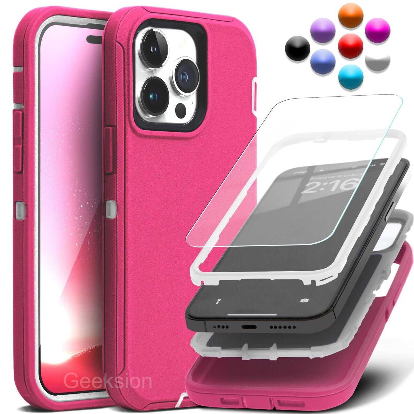 Clear Case for iPhone 16 Ultra-Thin Transparent Protective Cover - carolay.co