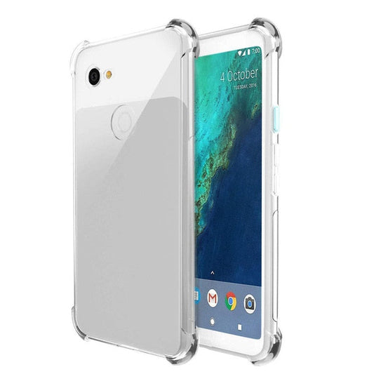 Clear TPU Four Corners Drop Case Cover For Google Pixel - carolay.co