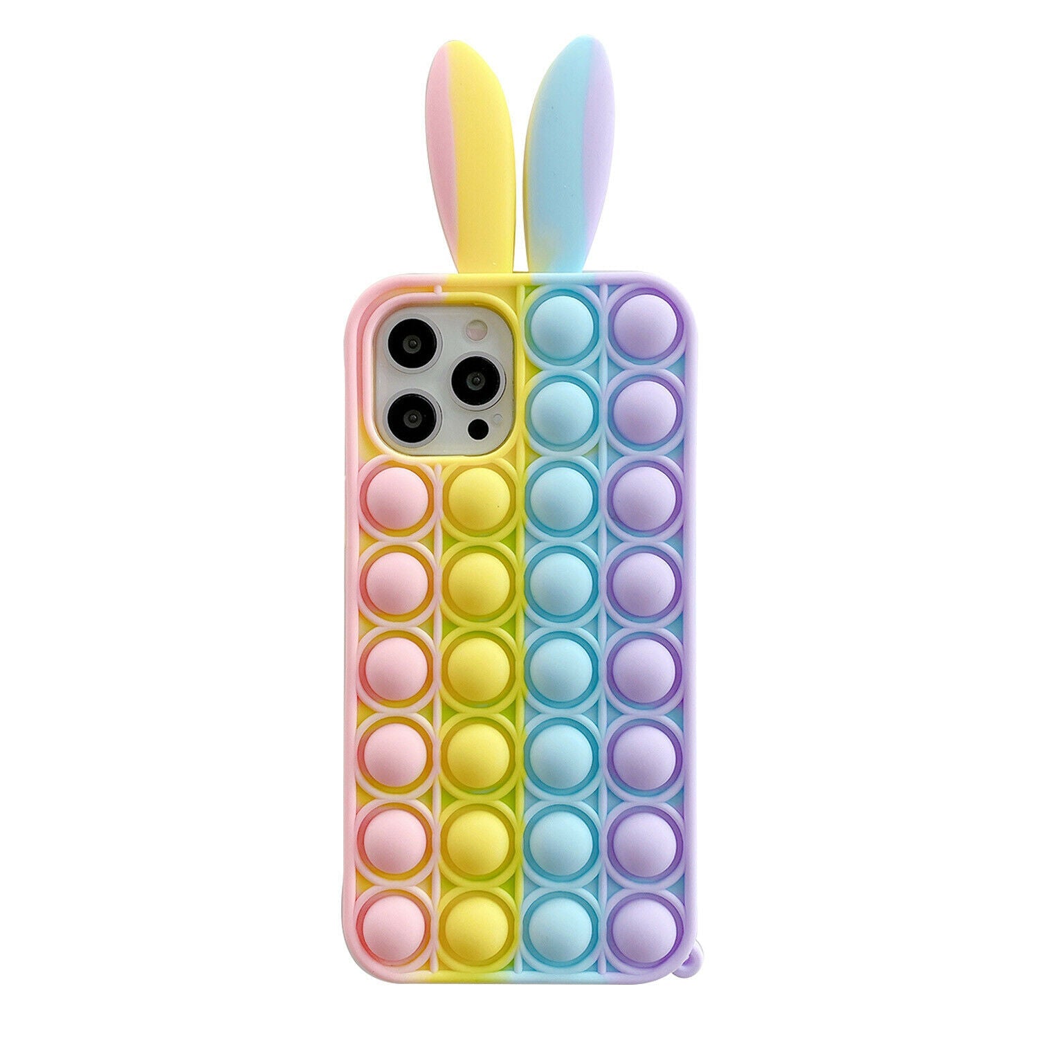 Cute 3D Case Push Bubble Silicone for iPhone - carolay.co