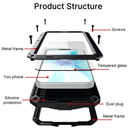 Doom Armor Metal Case Heavy Duty for iPhone 13 - carolay.co